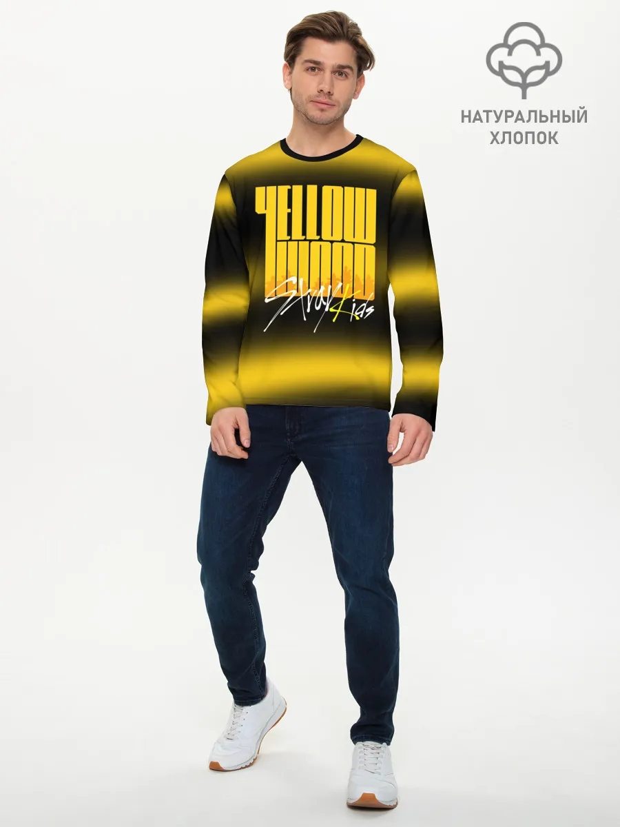 Мужской лонгслив базовый / Stray Kids