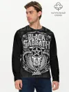 Мужской лонгслив базовый / Black Sabbath