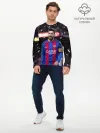 Мужской лонгслив базовый / Leo Messi
