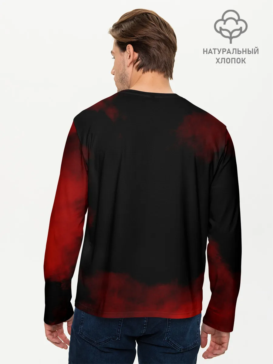 Мужской лонгслив базовый / Hazbin Hotel