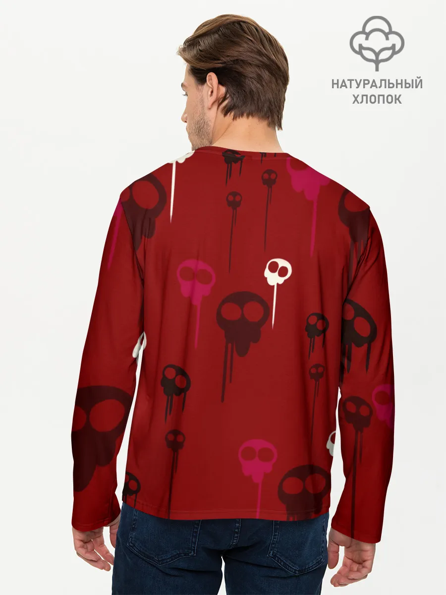 Мужской лонгслив базовый / Hazbin Hotel