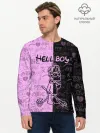 Мужской лонгслив базовый / LIL PEEP HELL BOY