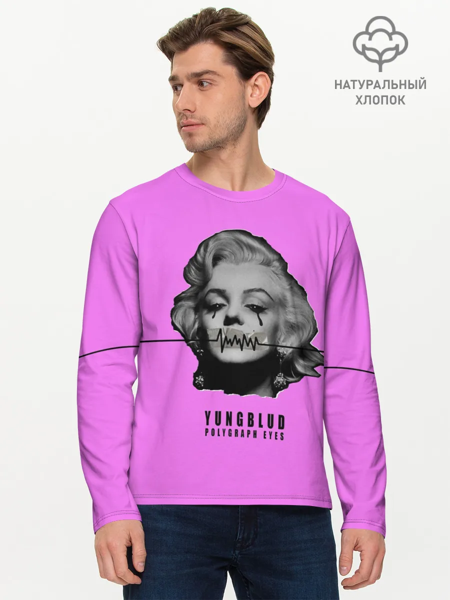 Мужской лонгслив базовый / POLYGRAPH EYES