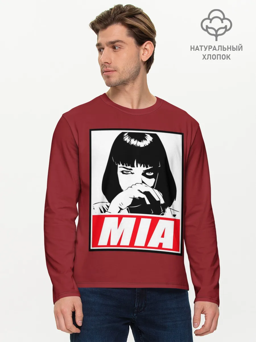 Мужской лонгслив базовый / MIA