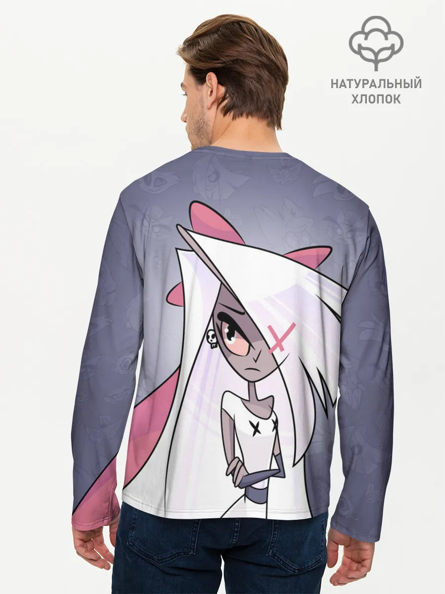 Мужской лонгслив базовый / ОТЕЛЬ ХАЗБИН ВЕГГИ