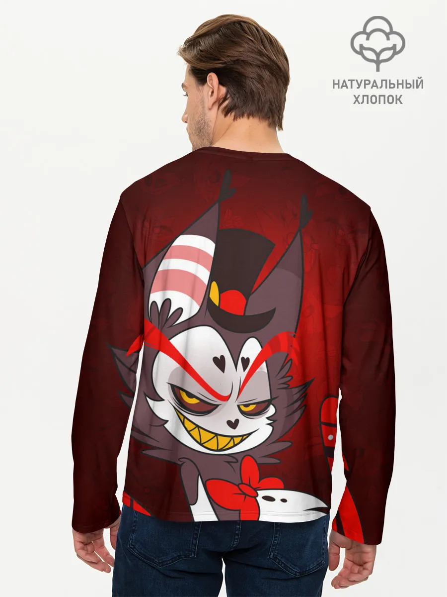 Мужской лонгслив базовый / ОТЕЛЬ ХАЗБИН ХАСК