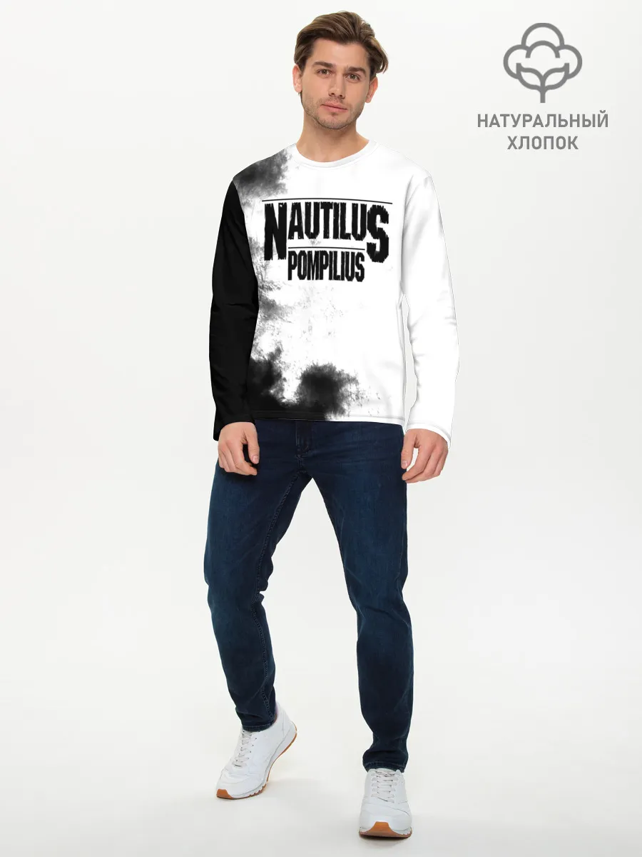 Мужской лонгслив базовый / Nautilus Pompilius