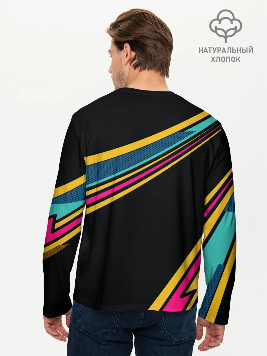 Мужской лонгслив базовый / спутник СССР 1957