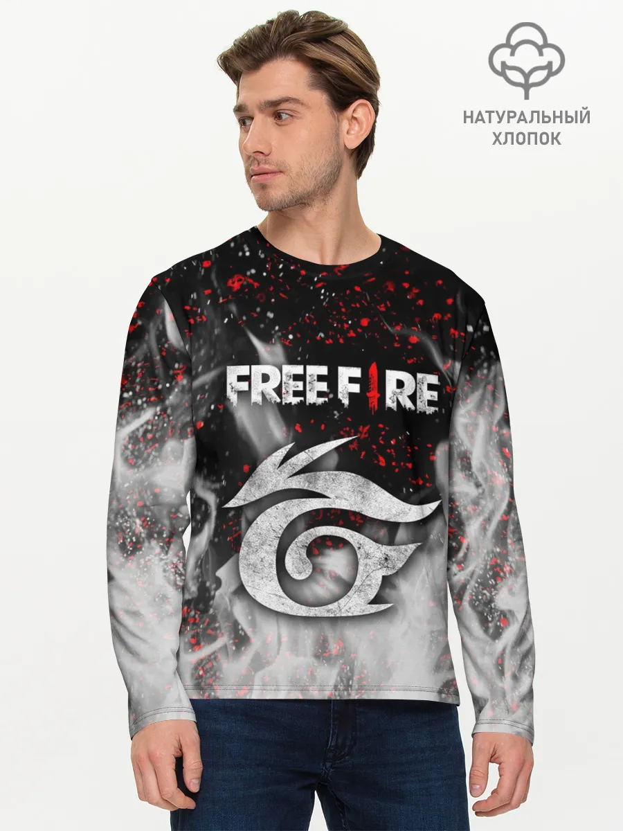 Мужской лонгслив базовый / GARENA FREE FIRE