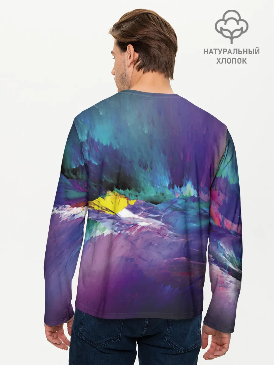 Мужской лонгслив базовый / Крутой дед