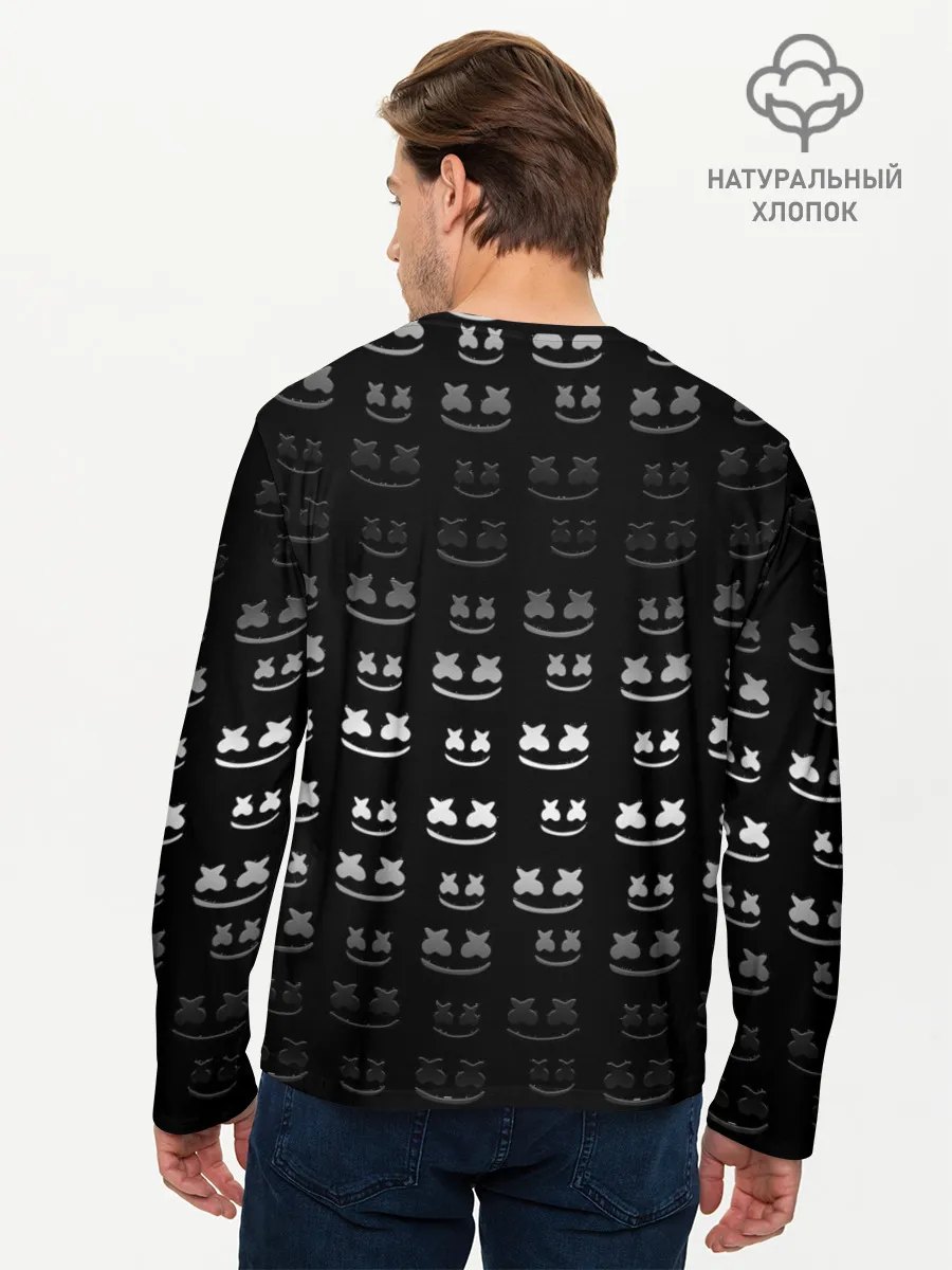 Мужской лонгслив базовый / FORTNITE X MARSHMELLO