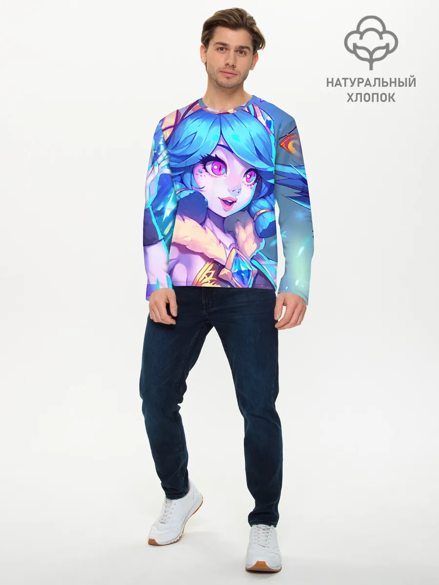 Мужской лонгслив базовый / Нико