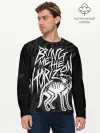 Мужской лонгслив базовый / Bring Me the Horizon