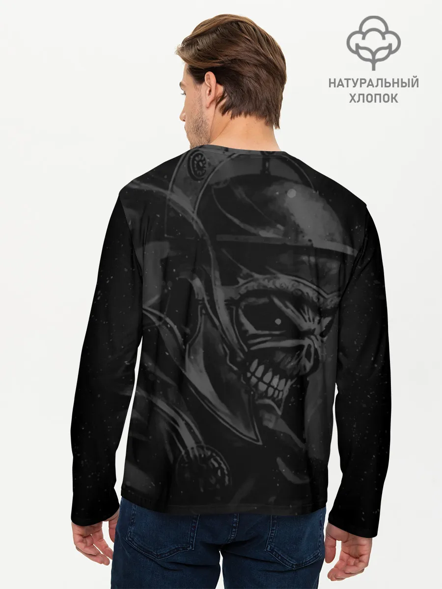 Мужской лонгслив базовый / Iron Maiden