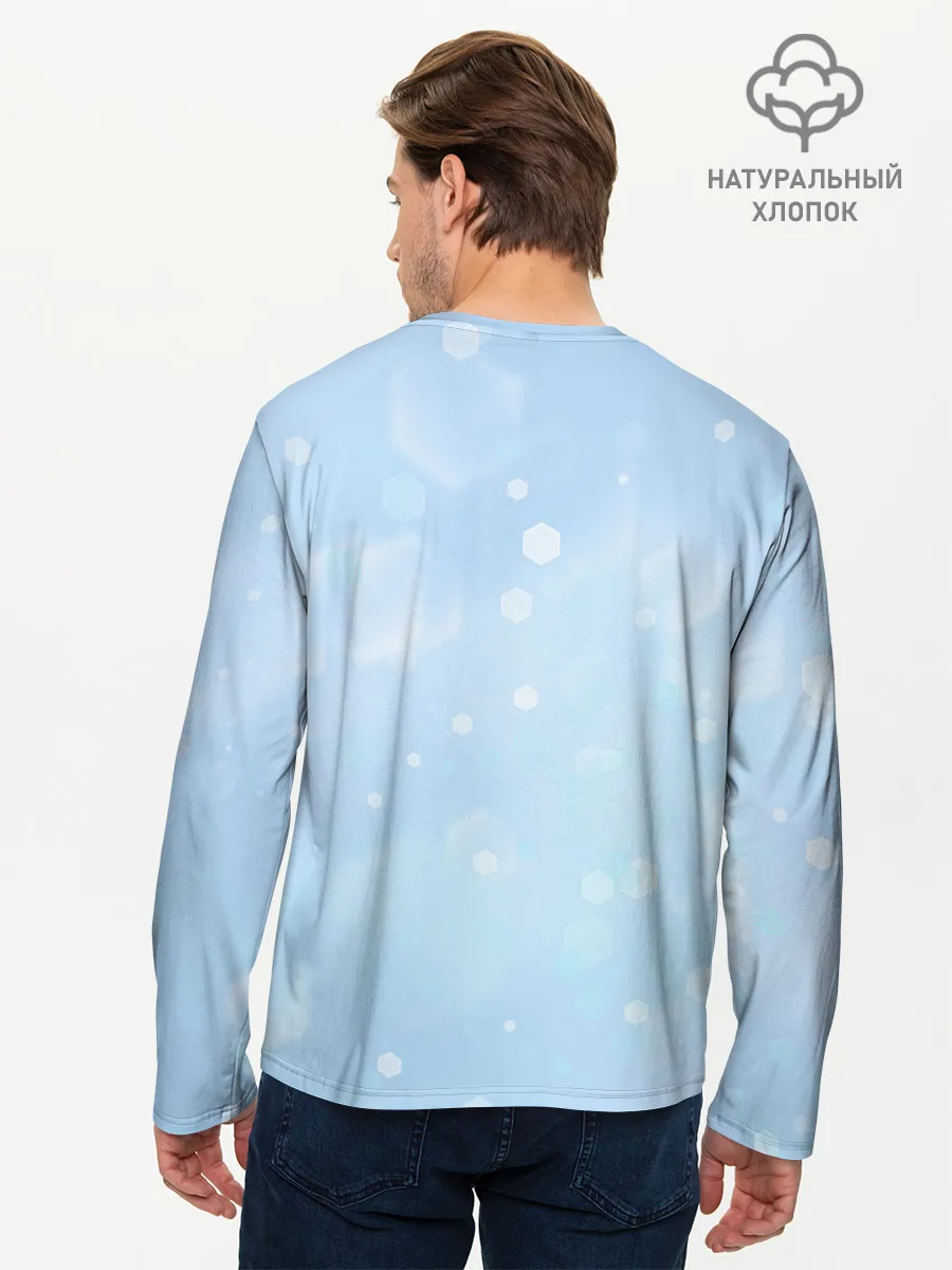 Мужской лонгслив базовый / Отель хазбин