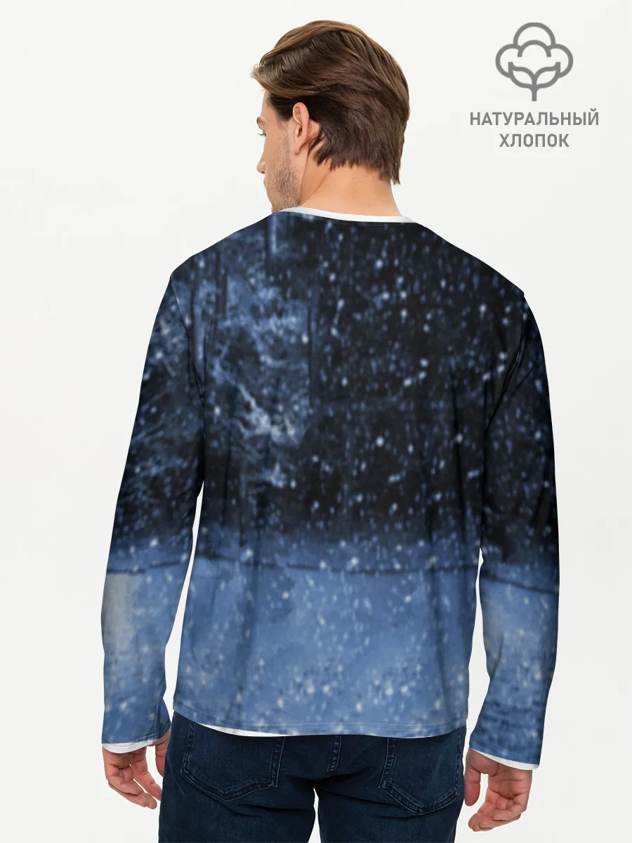 Мужской лонгслив базовый / Snow Bunny Girl