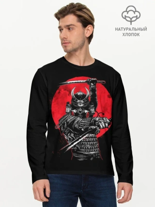 Мужской лонгслив базовый / Sамурай