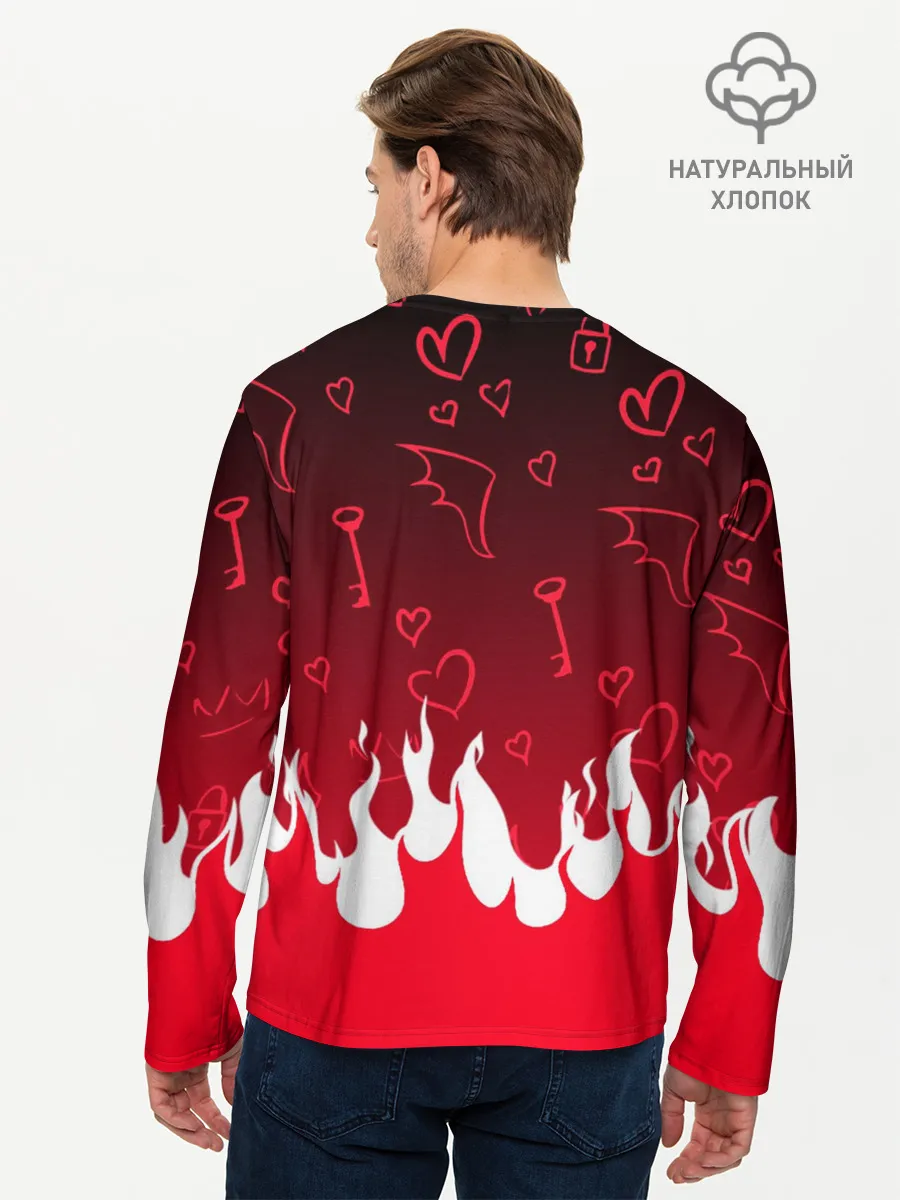 Мужской лонгслив базовый / ОТЕЛЬ ХАЗБИН ЧАРЛИ