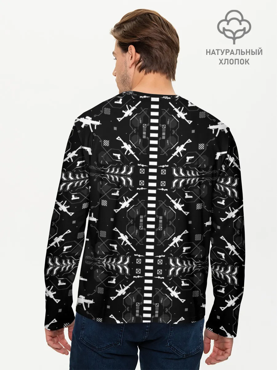 Мужской лонгслив базовый / Battlefield