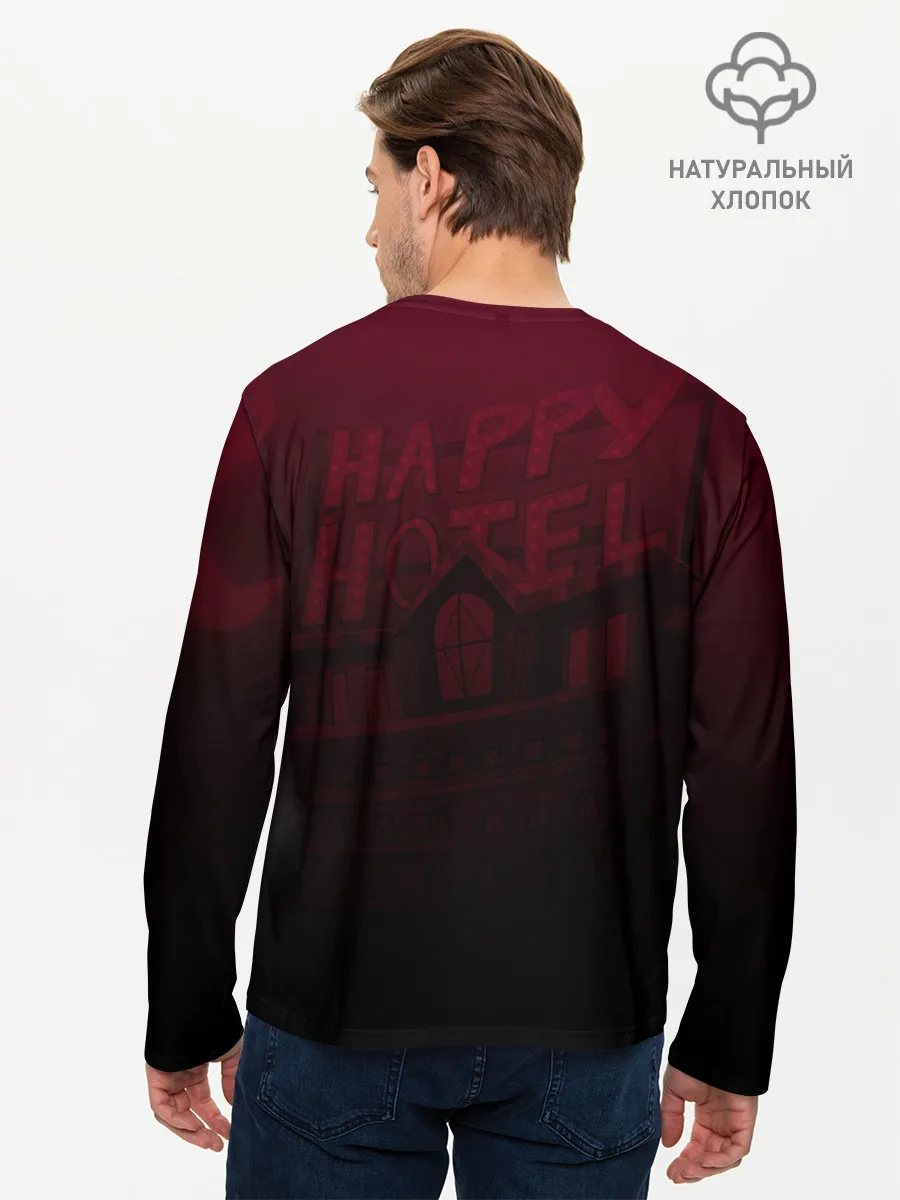 Мужской лонгслив базовый / ОТЕЛЬ ХАЗБИН ЧАРЛИ