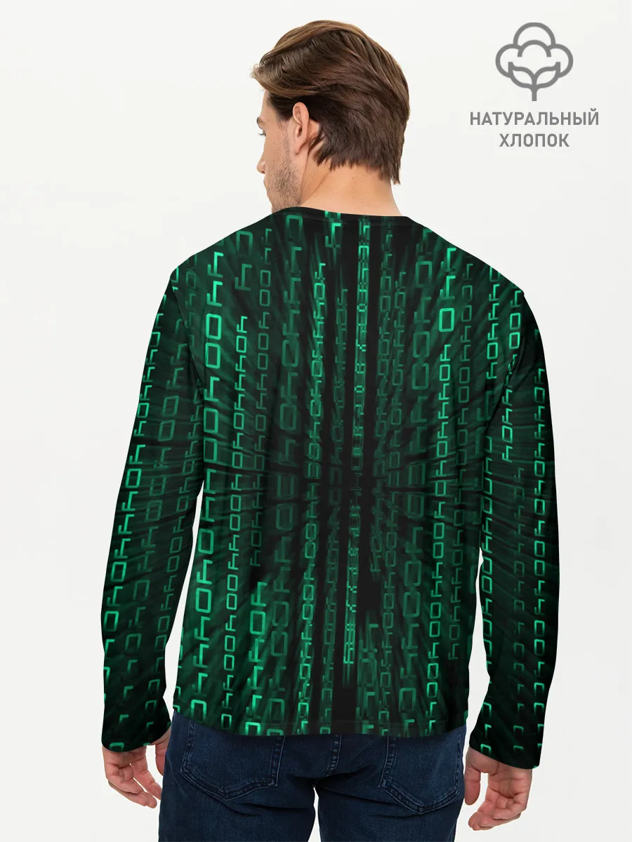 Мужской лонгслив базовый / SpaceX