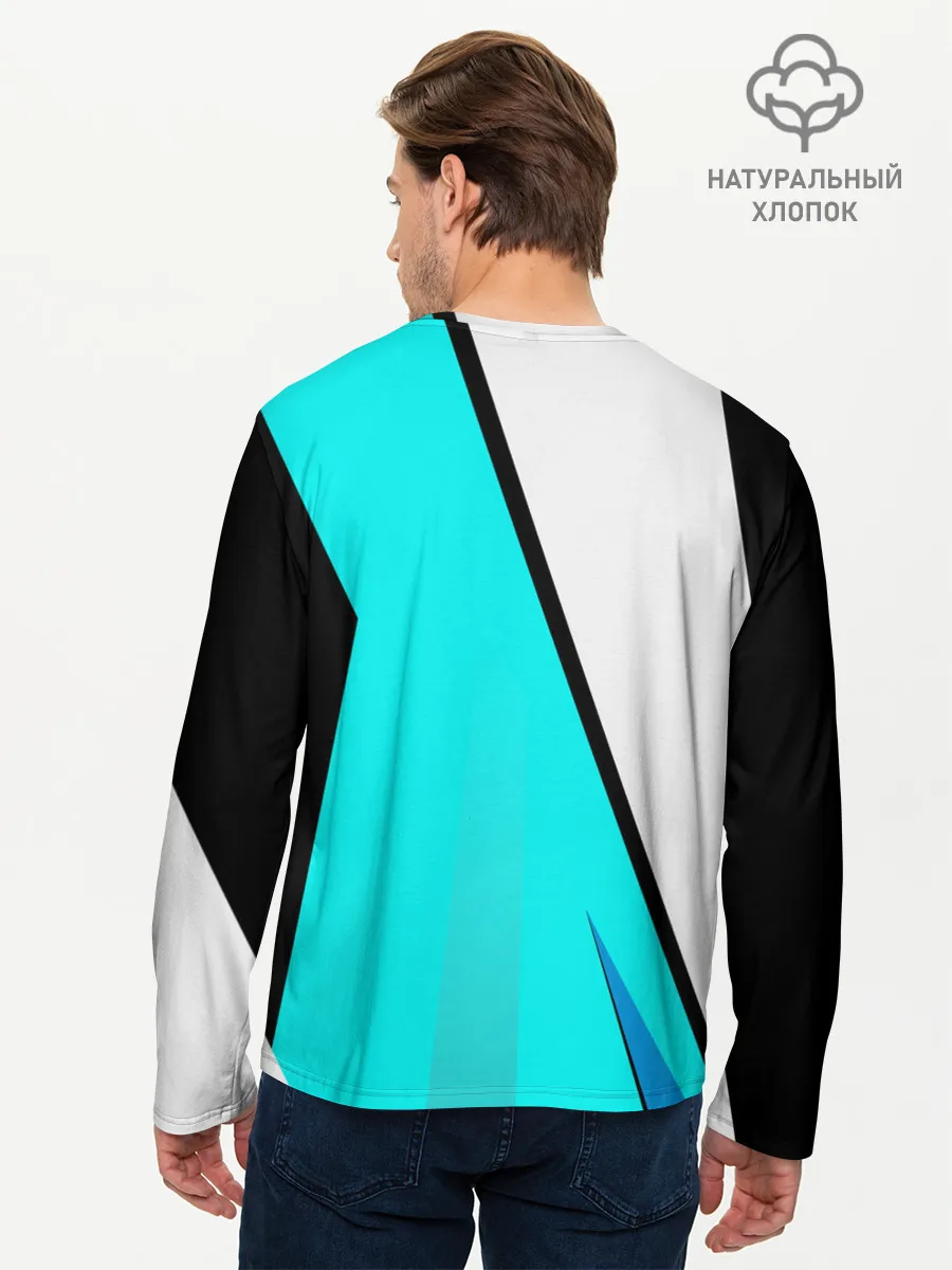 Мужской лонгслив базовый / SpaceX