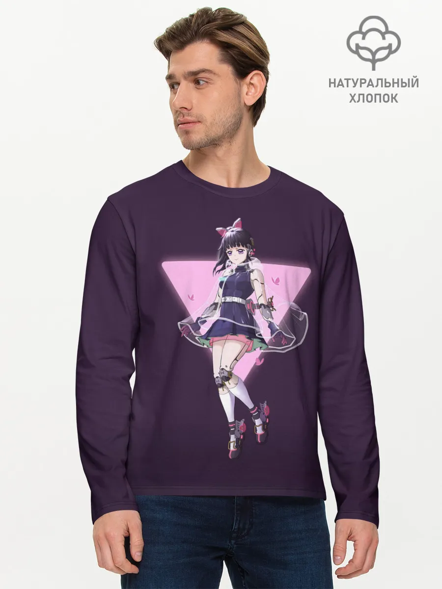 Мужской лонгслив базовый / Канао Цуюри