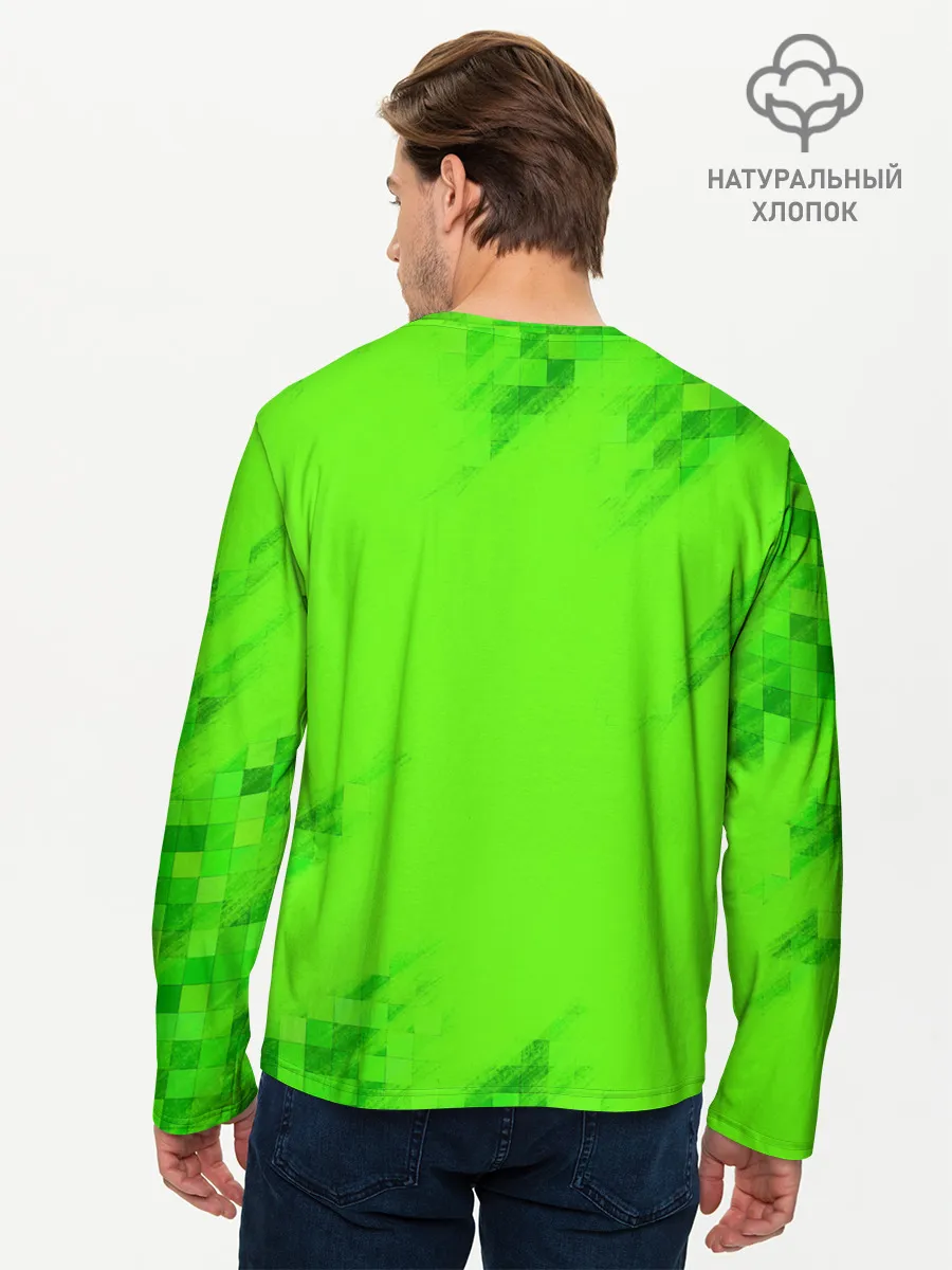 Мужской лонгслив базовый / MINECRAFT
