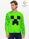 Мужской лонгслив базовый / MINECRAFT