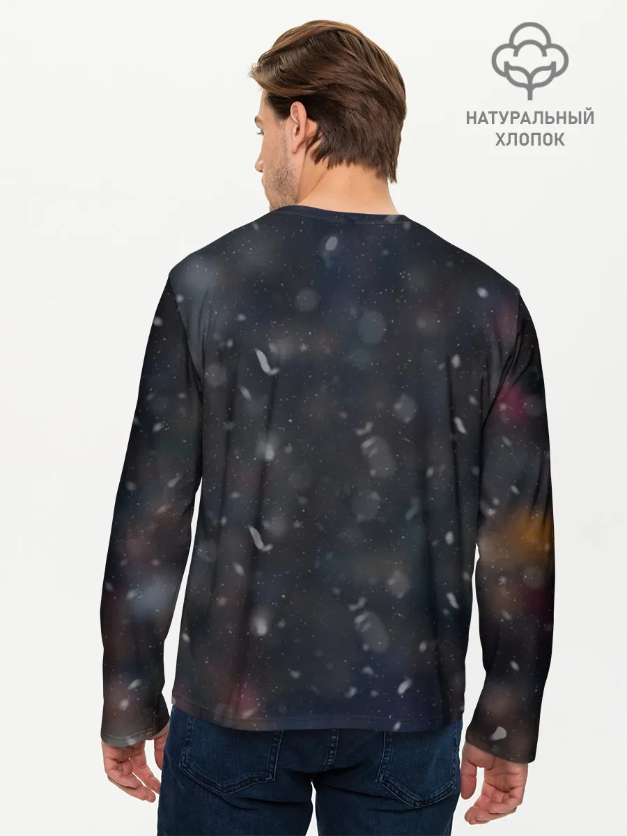 Мужской лонгслив базовый / Луис Суарес