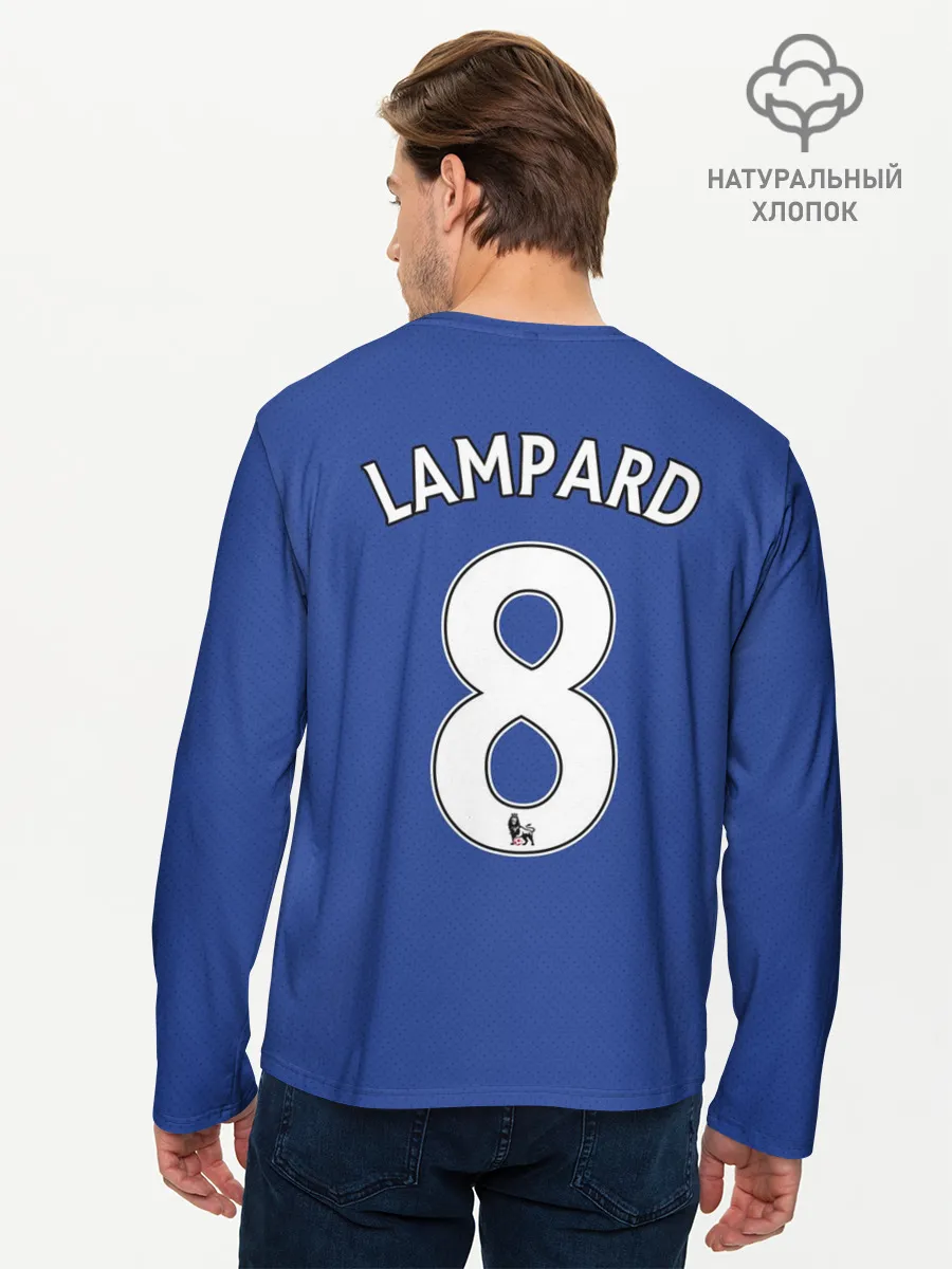 Мужской лонгслив базовый / Фрэнк Лэмпард Челси Ретро