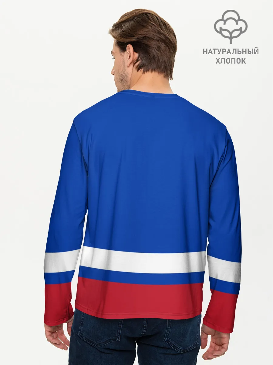 Мужской лонгслив базовый / Нью-Йорк Рейнджерс НХЛ