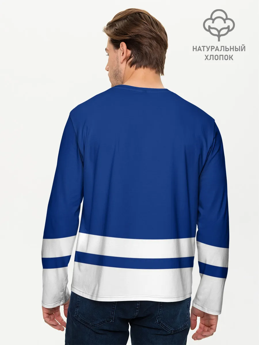 Мужской лонгслив базовый / Тампа-Бэй Лайтнинг НХЛ