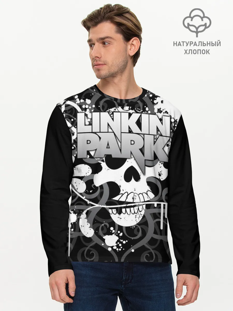 Мужской лонгслив базовый / Linkin Park