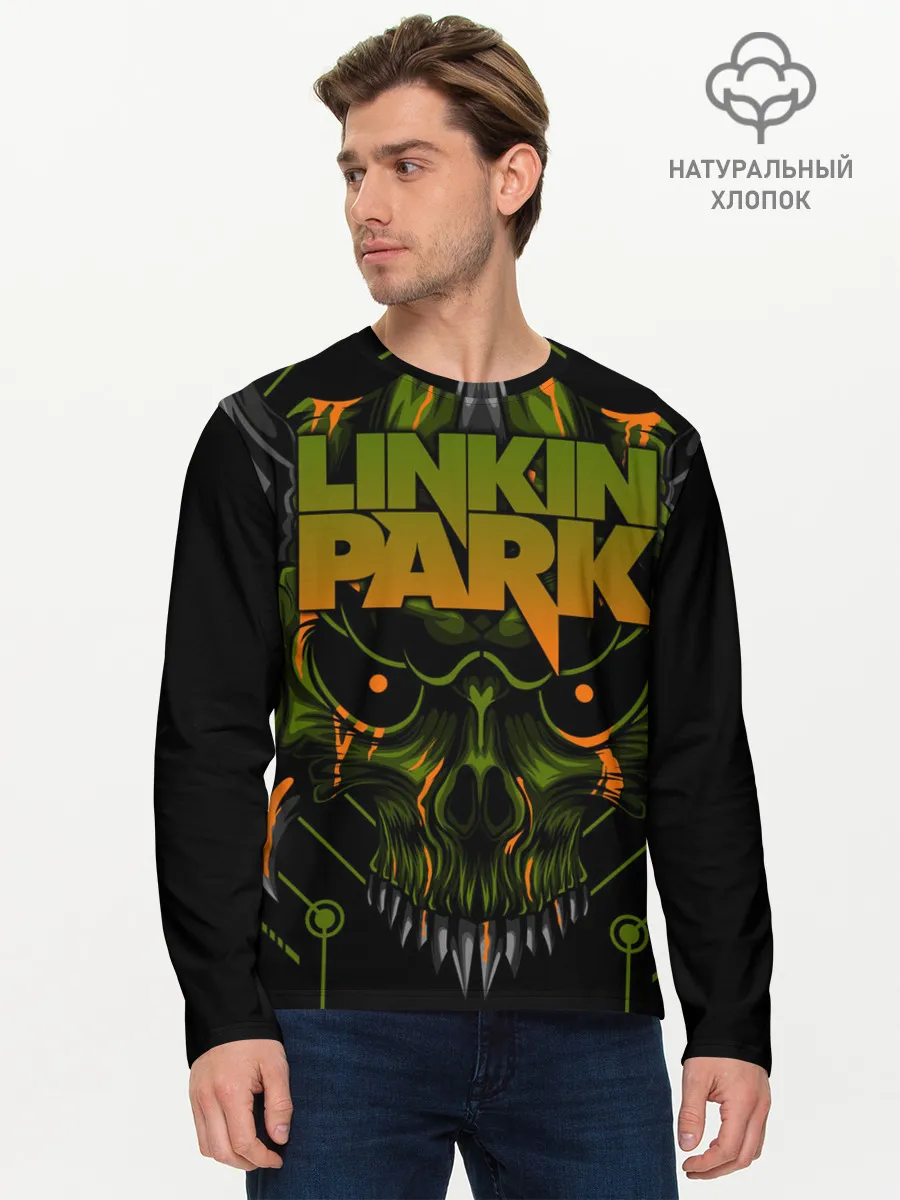 Мужской лонгслив базовый / Linkin Park