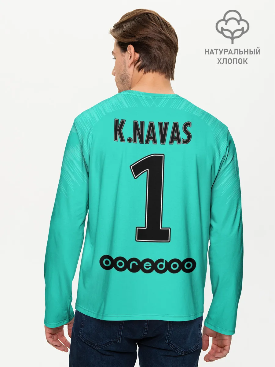 Мужской лонгслив базовый / Navas GK away 19-20