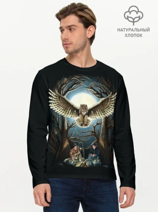 Мужской лонгслив базовый / Twin Peaks