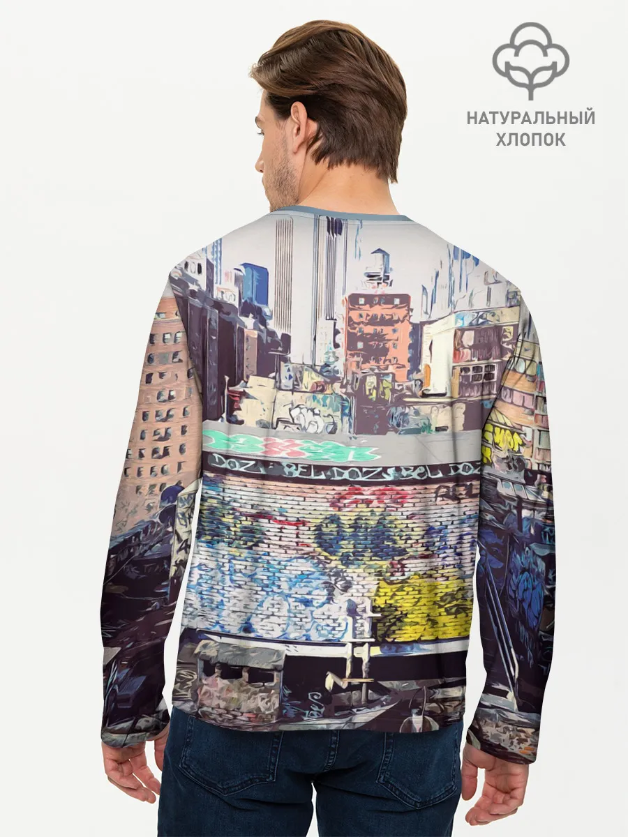 Мужской лонгслив базовый / SCARLXRD