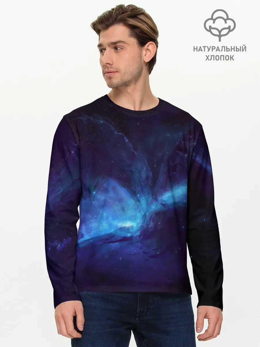 Мужской лонгслив базовый / Cosmos