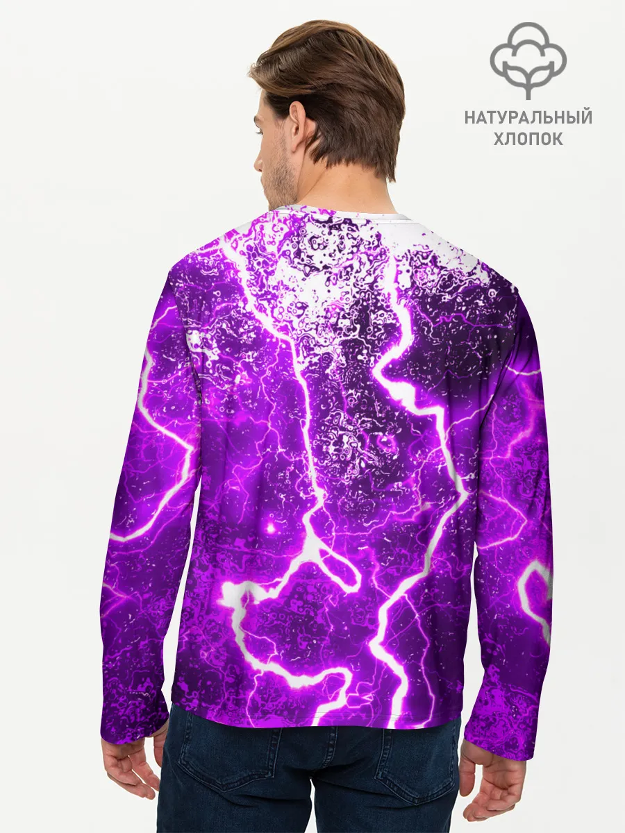 Мужской лонгслив базовый / НЕОНОВЫЙ STORM
