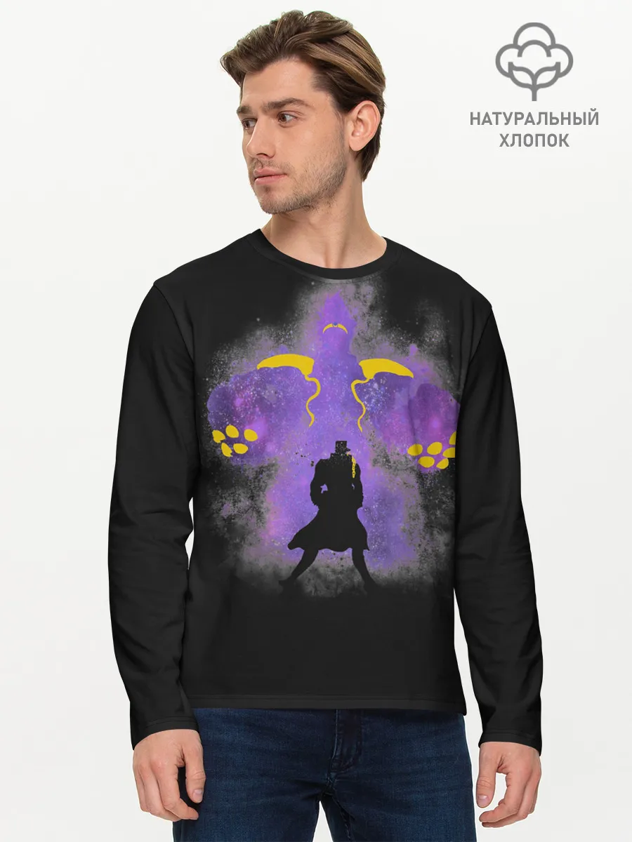 Мужской лонгслив базовый / JoJo Bizarre Adventure