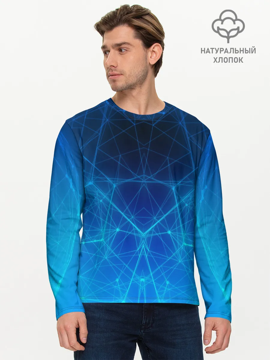 Мужской лонгслив базовый / НЕОНОВАЯ ЗАЩИТА