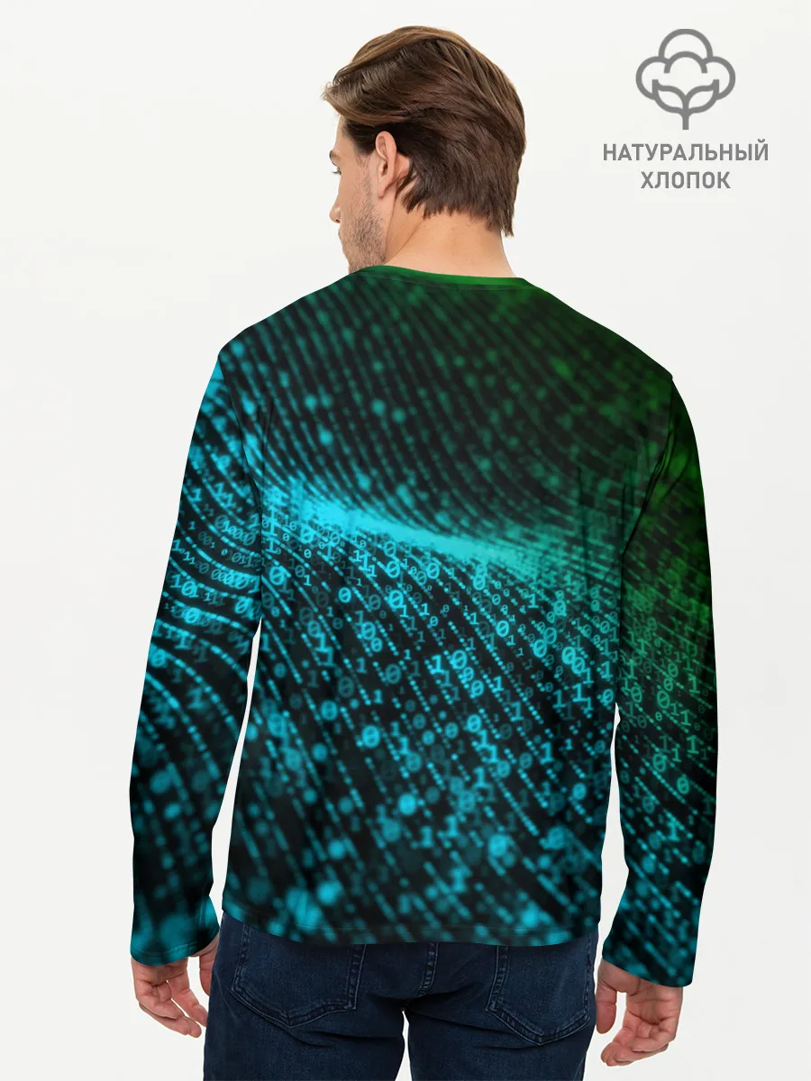 Мужской лонгслив базовый / ПРОГРАММИСТ