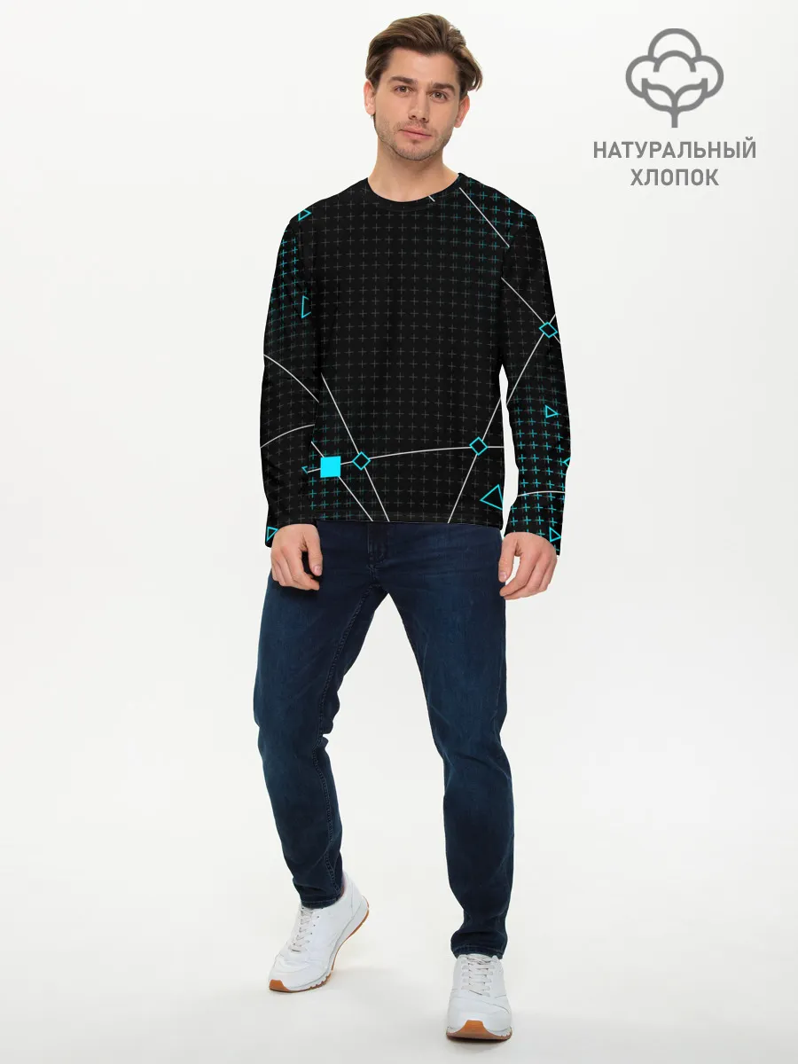 Мужской лонгслив базовый / ПРОГРАММИСТ