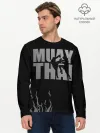 Мужской лонгслив базовый / Muay Thai