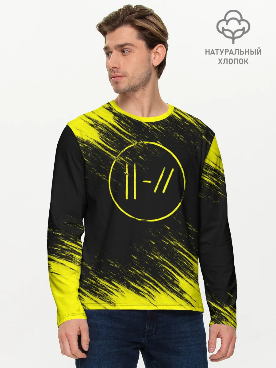 Мужской лонгслив базовый / Twenty One Pilots 5