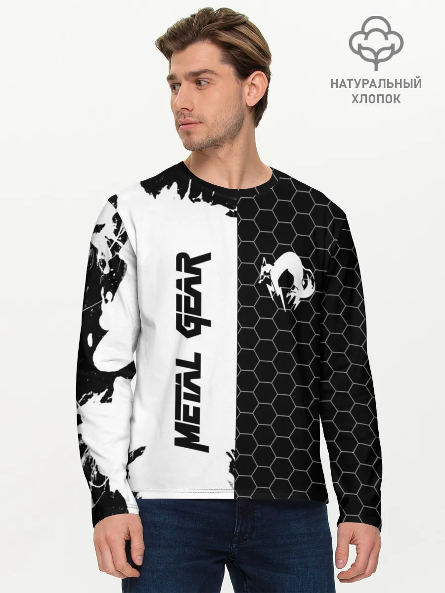 Мужской лонгслив базовый / METAL GEAR SOLID
