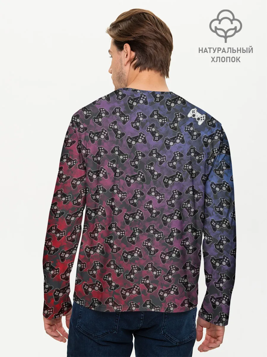 Мужской лонгслив базовый / No Game No Life