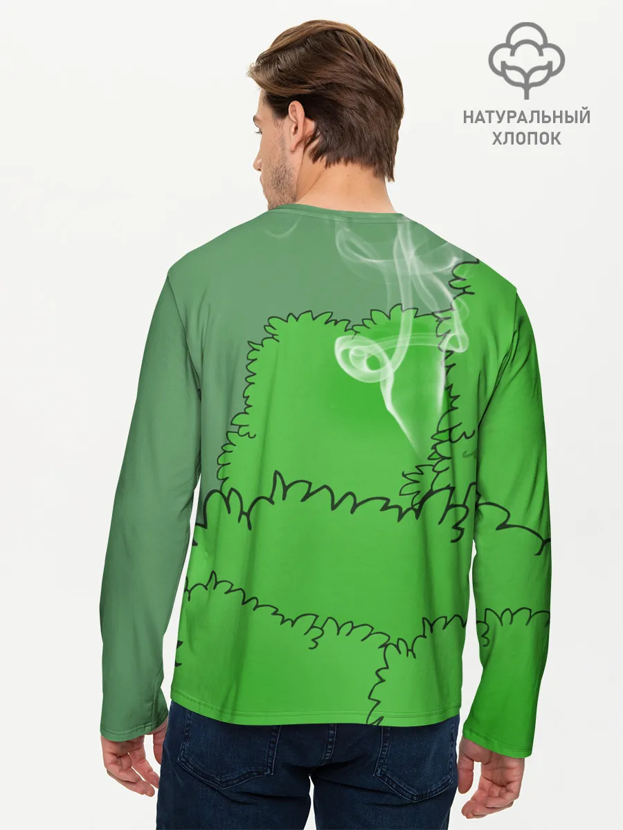 Мужской лонгслив базовый / Шашлыки из кустов