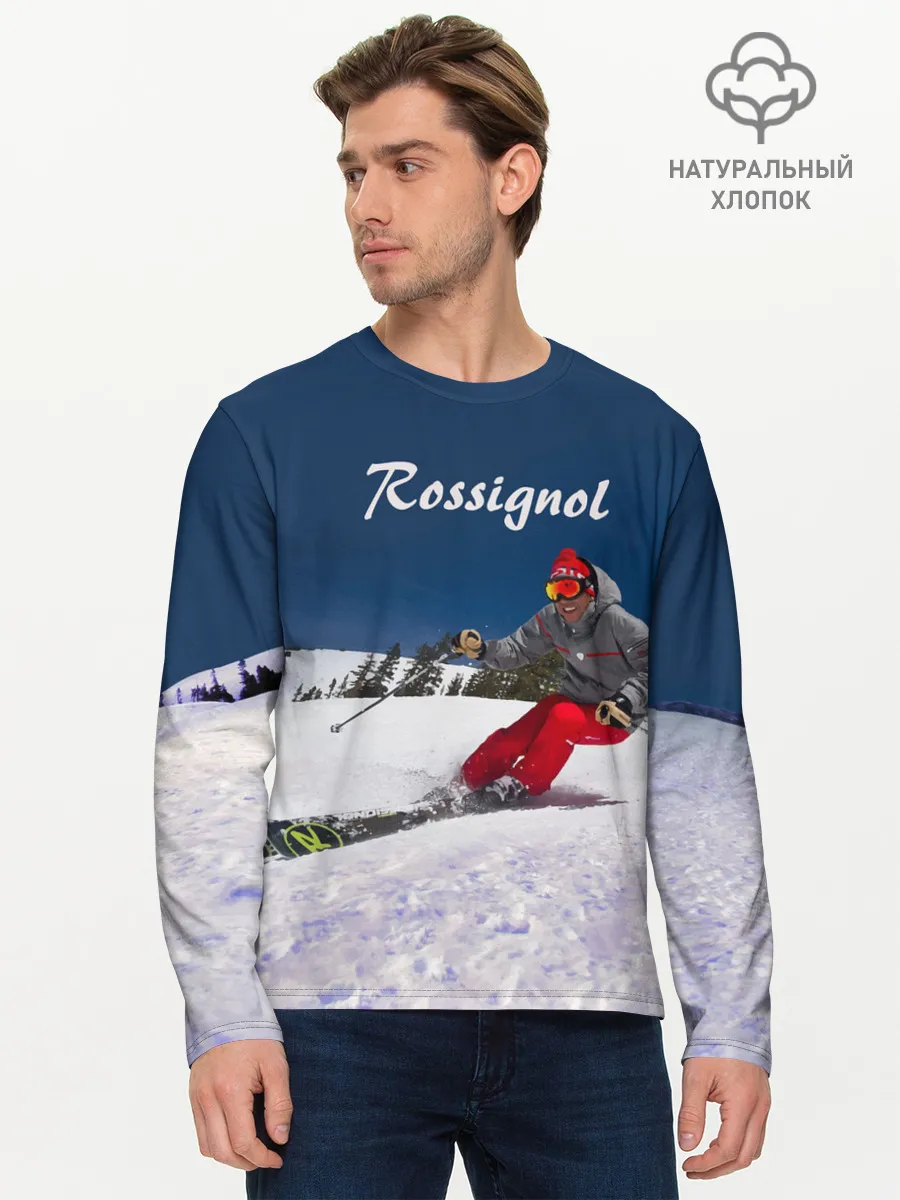 Мужской лонгслив базовый / Rossignol